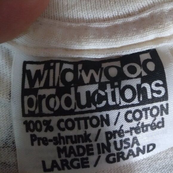 Vintage Wildwood Michaelangelo AOP Art T-Shirt - Picture 8 of 8